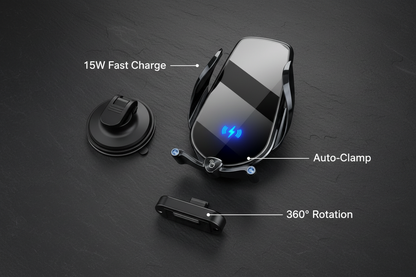 Wireless Car Charger – Feature Callout